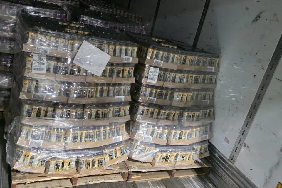Shifted Werner Enterprises beverage load before rework