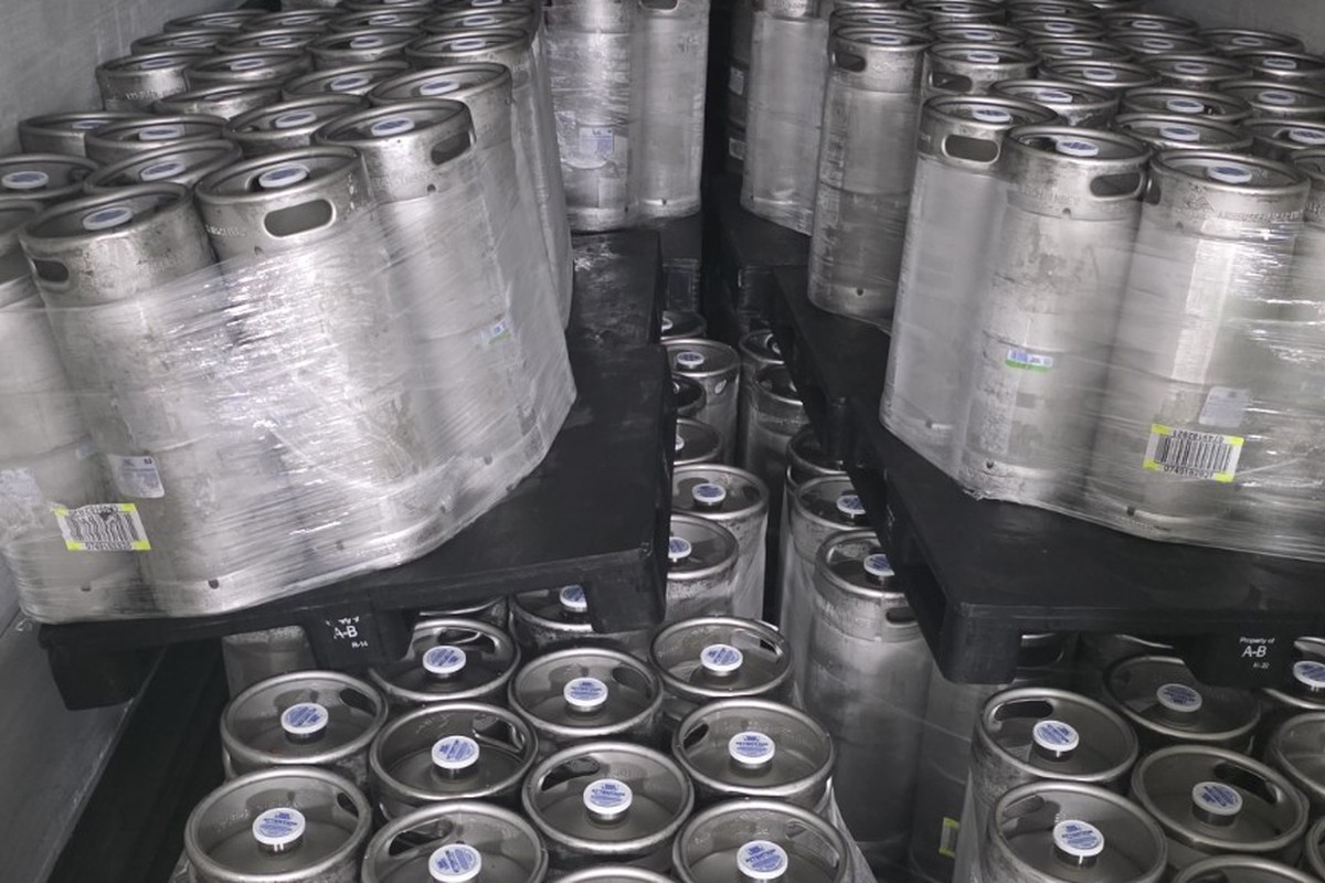 Shifted keg load in Charleston